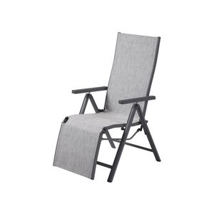 LIVARNO® Hliníkové ležadlo Houston, antracitová vyobraziť