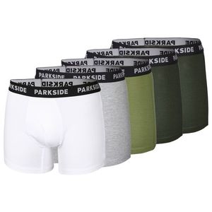 PARKSIDE® Pánske boxerky (sivá/zelená/biela, 5/M) vyobraziť