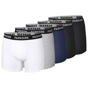 PARKSIDE® Pánske boxerky (sivá/čierna/biela/navy modrá, 5/M) vyobraziť