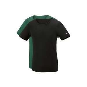 PARKSIDE® Pánske spodné tričko, 2 kusy (čierna/zelená, M) vyobraziť