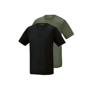 PARKSIDE® Pánske tričká, 2 kusy (čierna/zelená, S (44/46)) vyobraziť