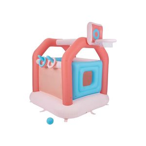lupilu® Nafukovací skákací hrad (bledoružová) vyobraziť