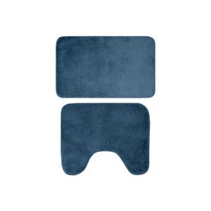 LIVARNO® Kúpeľňová súprava, 2-dielna (modrá) vyobraziť