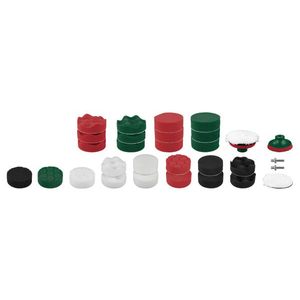 PARKSIDE® Súprava na čistenie auta (leštiace nadstavce a špongie) vyobraziť