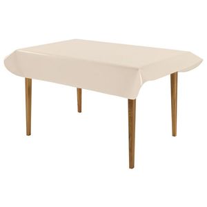 LIVARNO® Lakovaný obrus (110 x 140 cm, obdĺžnikový, béžová) vyobraziť
