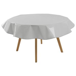 LIVARNO® Lakovaný obrus (Ø 160 cm, okrúhly, sivá) vyobraziť