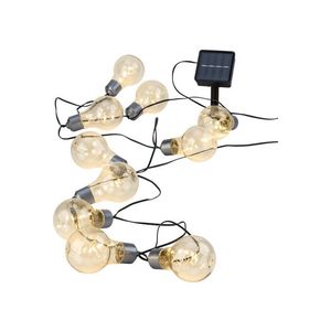 LIVARNO® Solárna svetelná reťaz, 50 LED (transparentná) vyobraziť