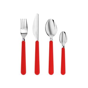 SILVERCREST® Príbor z ušľachtilej ocele (červená) vyobraziť