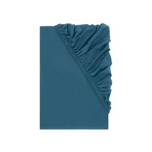 LIVARNO® Napínacia džersejová plachta, 140 – 160 x 200 cm (modrá) vyobraziť