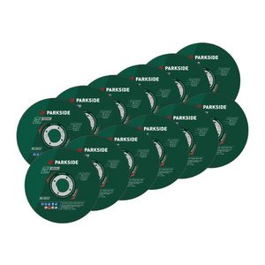 PARKSIDE® Kotúče pre uhlovú brúsku, 125 mm (súprava rezných kotúčov, 12-dielna) vyobraziť