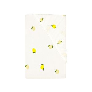 LIVARNO® Napínacia džersejová plachta, 180 – 200 x 200 cm (citróny) vyobraziť