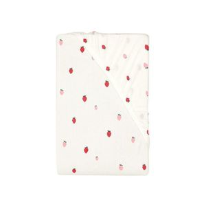 LIVARNO® Napínacia džersejová plachta, 90 – 100 x 200 cm (jahoda) vyobraziť