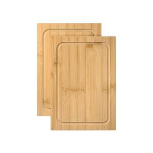 SILVERCREST® Bambusová doska na krájanie (malý, 2 kusy) vyobraziť