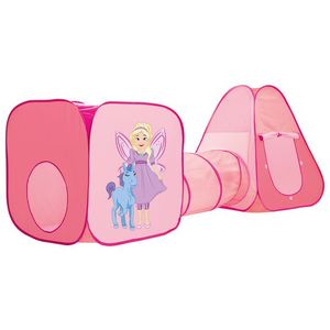 lupilu® Stany na hranie s tunelom (bledoružová) vyobraziť