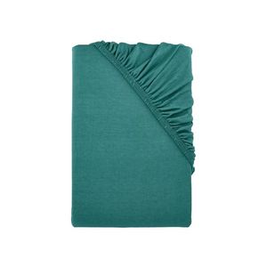 LIVARNO® Napínacia džersejová plachta, 140 – 160 x 200 cm (zelená) vyobraziť