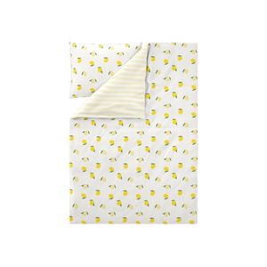LIVARNO® Posteľná bielizeň zo saténového mikrovlákna, 140 x 200 cm (citróny) vyobraziť