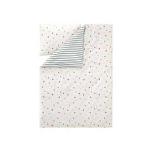 LIVARNO® Posteľná bielizeň zo saténového mikrovlákna, 140 x 200 cm (jahody) vyobraziť