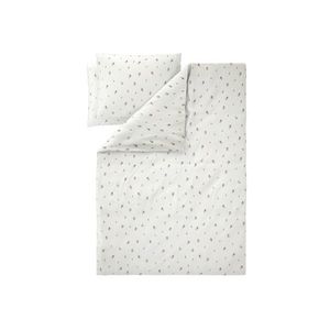 LIVARNO® Mušelínová posteľná bielizeň Premium, 240 x 220 cm (kvety/biela) vyobraziť