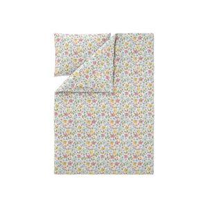 LIVARNO® Posteľná bielizeň zo saténového mikrovlákna, 140 x 200 cm (kvety) vyobraziť
