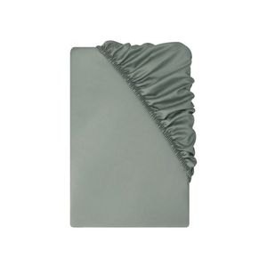 LIVARNO® Napínacia plachta z bavlneného saténu, 180 – 200 x 200 cm (sivá) vyobraziť