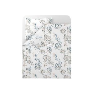 LIVARNO® Súprava posteľnej bielizne z bavlneného saténu (biela) vyobraziť