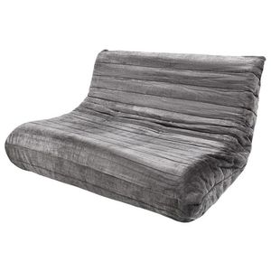 LIVARNO® Pohodlná 2-miestna sedačka do interiéru, tmavosivá vyobraziť