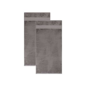 LIVARNO® Uterák Premium, 50 x 100 cm, 2 kusy (sivá) vyobraziť