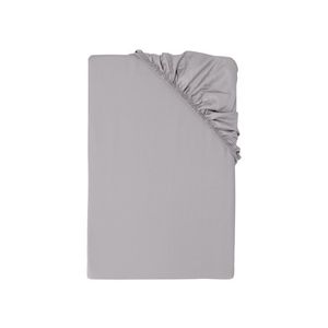 LIVARNO® Napínacia plachta z bambusovej viskózy Premium, 140-160 x 200 cm (sivá) vyobraziť