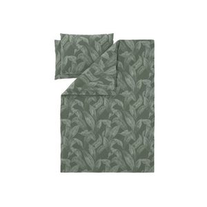 LIVARNO® Posteľná bielizeň z bavlneného saténu, 240 x 220 cm (zelená) vyobraziť