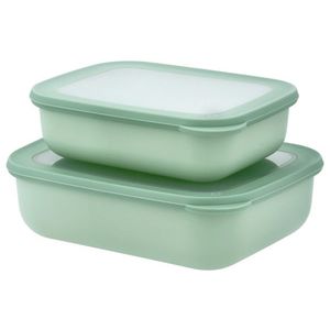 SILVERCREST® Súprava potravinových dóz, 2-dielna (obdĺžnikové okienko) vyobraziť