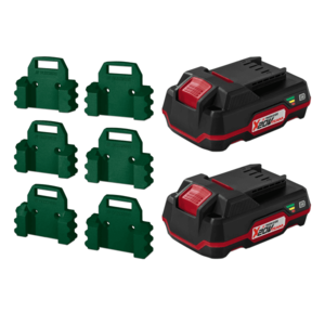 PARKSIDE® Dvojitý držiak na akumulátor, 3 kusy + Akumulátor 20 V 2 Ah PAP 20 B1, 2 kusy vyobraziť