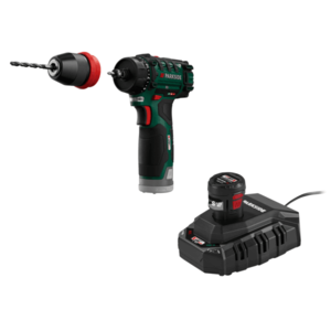 PARKSIDE® Aku vŕtací skrutkovač PBSA 12 D4 + Akumulátor 12 V/2, 5 Ah PAPK 12 2.5 B1 + Nabíjačka 6 A PLGK 12 6.0 B1 vyobraziť