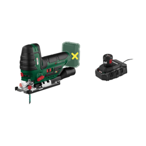 PARKSIDE® Aku priamočiara píla 12 V PSTKA 12 C3 + Akumulátor 12 V/2, 5 Ah PAPK 12 2.5 B1 + Nabíjačka 6 A PLGK 12 6.0 B1 vyobraziť