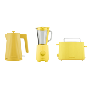 SILVERCREST® Rýchlovarná kanvica + Hriankovač + Mixér, žltá súprava vyobraziť