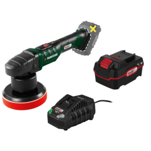 PARKSIDE® Aku leštička PPMA 20-Li C4 + Akumulátor 20 V/4 Ah + Rýchlonabíjačka 20 V/4, 5 A vyobraziť