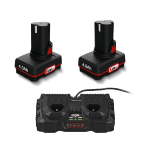 PARKSIDE® Dvojitá nabíjačka 12 V/2 x 4, 5 A PDSLK 12 B2 + Akumulátor 12 V/4 Ah PAPK 12 B4, 2 kusy vyobraziť