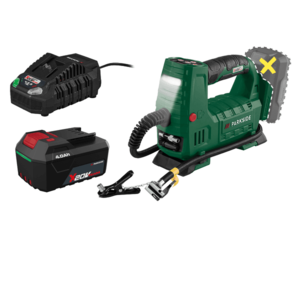 PARKSIDE® Aku kompresor 20 V PAKT 20-Li A1 + Akumulátor 20 V/4 Ah + Rýchlonabíjačka akumulátora 20 V/4, 5 A vyobraziť