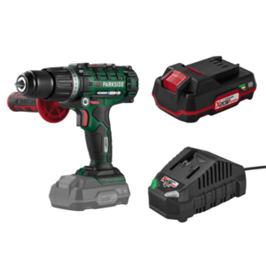 PARKSIDE® Aku príklepový vŕtací skrutkovač 20 V PSBSA 20-Li E4 + Akumulátor 20 V/2 Ah + Nabíjačka na akumulátor 20 V/2, 4 A vyobraziť
