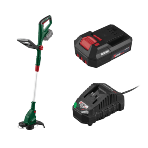 PARKSIDE® Aku strunová kosačka 20 V PRTA 20-Li D3 + Akumulátor 20 V/2 Ah PAP 202 A1 + Nabíjačka na akumulátor 20 V/2, 4 A PLG 20 C1 vyobraziť