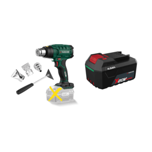 PARKSIDE® Aku teplovzdušná pištoľ 20 V PHLGA 20-Li B1 + Akumulátor 20 V/4 Ah PAP 204 A1 vyobraziť