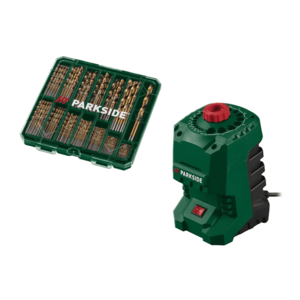 PARKSIDE® Súprava HSS vrtákov PBS 130 A1 + Brúska na vrtáky PBSG 95 F6 vyobraziť