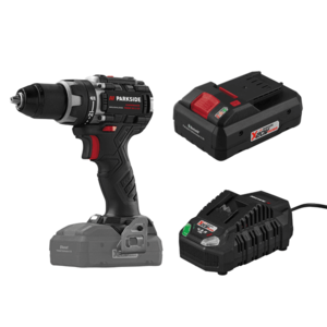 PARKSIDE® Aku vŕtací skrutkovač 20 V PABSP 20 Li C4 + Rýchlonabíjačka akumulátora 20 V/4, 5 A + Smart akumulátor 20 V/4 Ah vyobraziť