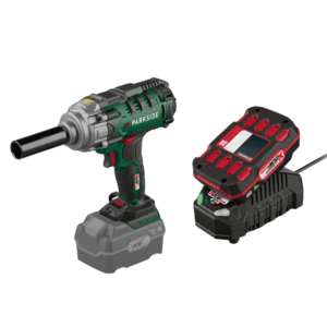 PARKSIDE® Aku rázový uťahovák 20 V PASSK 20-Li C4 + Akumulátor 20 V/2 Ah PAP 20 B1 + Nabíjačka 20 V/2, 4 A PLG 20 C1 vyobraziť