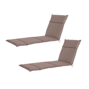 LIVARNO® Podložka na ležadlo Houston, béžová, 2 kusy vyobraziť