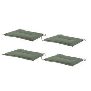 LIVARNO® Podsedák Houston, 45 x 45 cm, zelený, 4 kusy vyobraziť