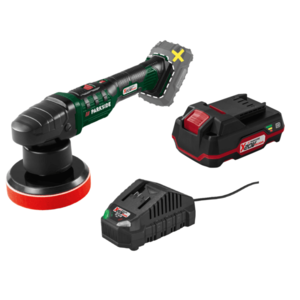 PARKSIDE® Aku leštička PPMA 20-Li C4 + Akumulátor 20 V/2 Ah + Nabíjačka 20 V/2, 4 A vyobraziť