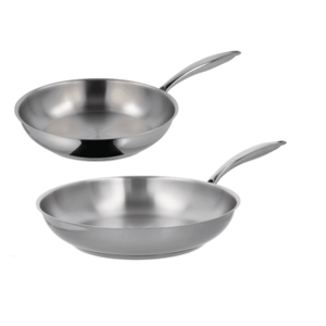 SILVERCREST® Súprava panvíc z ušľachtilej ocele Premium, 2-dielna vyobraziť