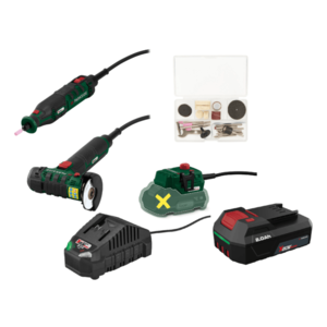 PARKSIDE® Aku modelárska súprava PMBSA 20-Li A1 + Akumulátor 20 V/2 Ah + Nabíjačka 20 V/2, 4 A vyobraziť