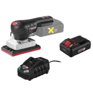 PARKSIDE PERFORMANCE® Aku vibračná brúska 20 V PAMSP 20-Li A2 + Smart akumulátor 20 V/4 Ah + Rýchlonabíjačka 20 V/4, 5 A vyobraziť