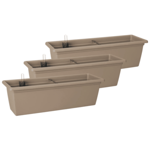 PARKSIDE® Kvetináč Winchester, 60 cm, béžový, 3 kusy vyobraziť